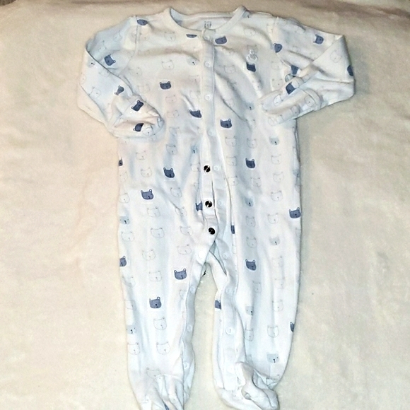 Bundle of Teddy Bear Footies, All Size 3-6 months - Picture 5 of 14